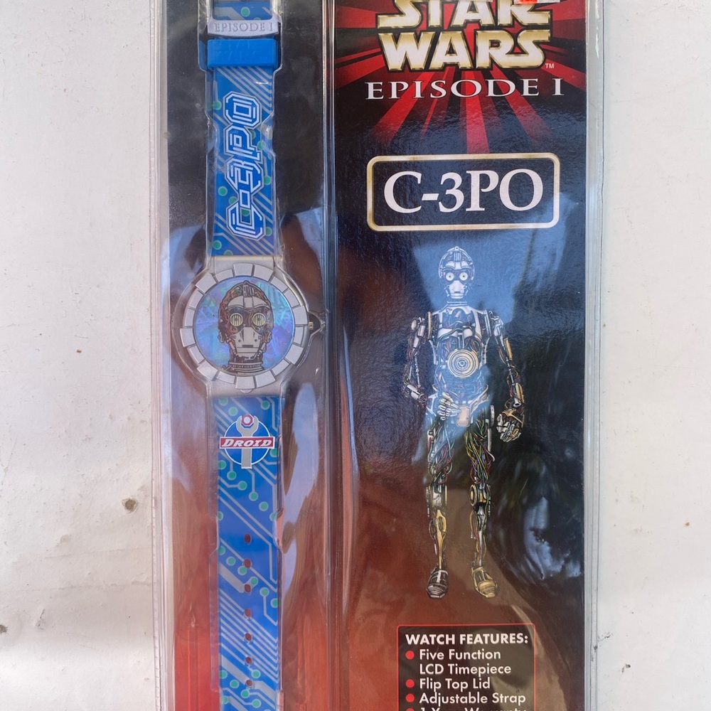 Star Wars C-3PO Blue Watch